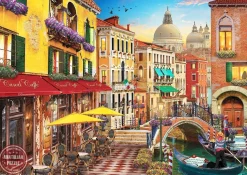 Anatolian - Canal Cafe Venice by David Maclean Jigsaw Puzzle (1500 Pie