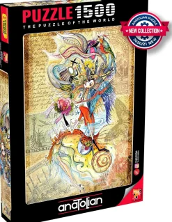 Anatolian - Circassion Girl Travelling The World Jigsaw Puzzle (1500 P