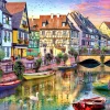 Anatolian - Colmar Canal by David Maclean Jigsaw Puzzle (2000 Pieces)