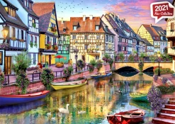Anatolian - Colmar Canal by David Maclean Jigsaw Puzzle (2000 Pieces)