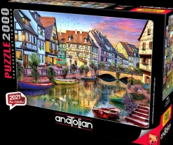 Anatolian - Colmar Canal by David Maclean Jigsaw Puzzle (2000 Pieces)