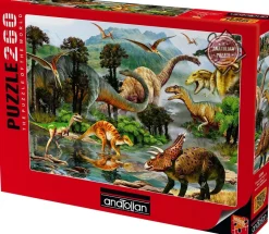 Anatolian - Dino Valley II Jigsaw Puzzle (260 Pieces)