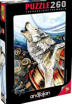 Anatolian - Howling Wolf Jigsaw Puzzle (260 Pieces)