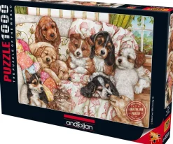 Anatolian - Puppies by Debbie Cook Jigsaw Puzzle (1000 Pieces)