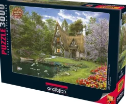 Anatolian - Spring Lake Cottage Jigsaw Puzzle (3000 Pieces)