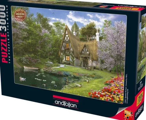 Anatolian - Spring Lake Cottage Jigsaw Puzzle (3000 Pieces)