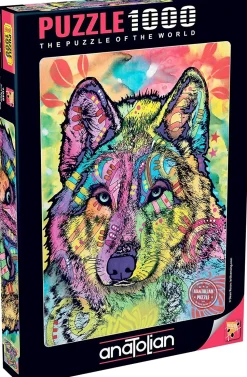 Anatolian - Stare Of The Wolf Jigsaw Puzzle (1000 Pieces)