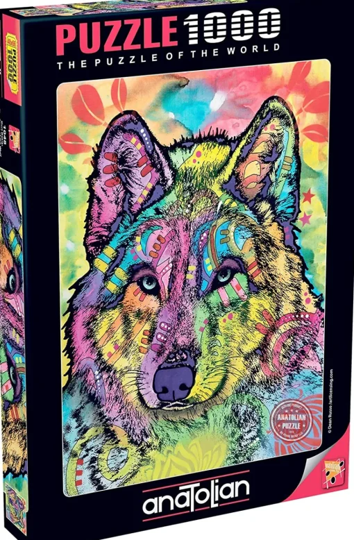 Anatolian - Stare Of The Wolf Jigsaw Puzzle (1000 Pieces)