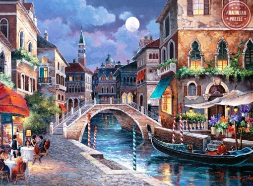 Anatolian - Streets of Venice II by James Lee Jigsaw Puzzle (1000 Piec