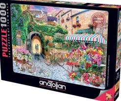 Anatolian - The Flower Market Jigsaw Puzzle (1000 Pieces)