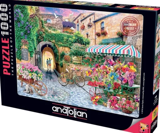 Anatolian - The Flower Market Jigsaw Puzzle (1000 Pieces)