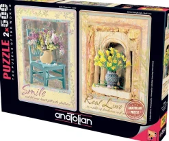 Anatolian - 2X500p Smile - Real Love Jigsaw Puzzle (1000 Pieces)