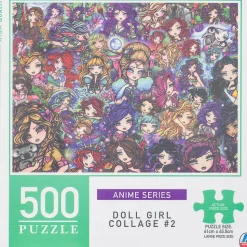Arrow Puzzles - Anime Series - Doll Girl Collage #2 - 500 Piece Jigsaw