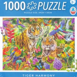 Arrow Puzzles - Fantastic Animals - Tiger Harmony by Steve Sundram Jig