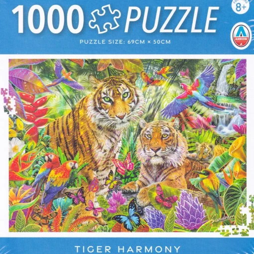 Arrow Puzzles - Fantastic Animals - Tiger Harmony by Steve Sundram Jig