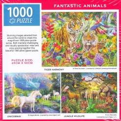Arrow Puzzles - Fantastic Animals - Tiger Harmony by Steve Sundram Jig