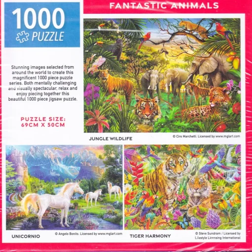 Arrow Puzzles - Fantastic Animals - Jungle Wildlife by Ciro Marchetti