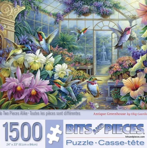 Bits and Pieces - Antique Greenhouse by Oleg Gavrilov Jigsaw Puzzle (1