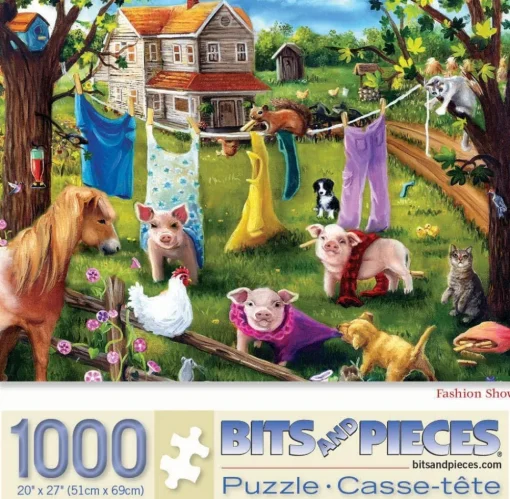 Bits and Pieces - Fashion Show 1000 Piece Jigsaw Puzzles for Adults -