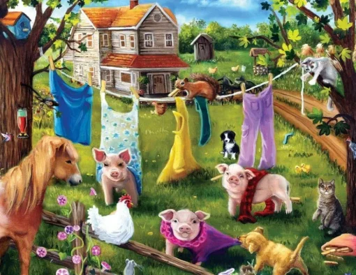 Bits and Pieces - Fashion Show 1000 Piece Jigsaw Puzzles for Adults -