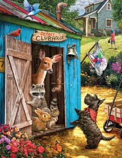 Bits and Pieces - What's The Password? by Larry Jones Jigsaw Puzzle (3