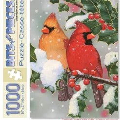 Bits and Pieces - William Vanderdasson - Cardinal Couple With Holly Ji