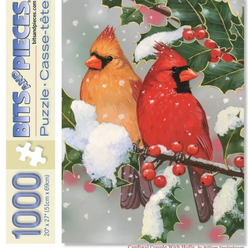 Bits and Pieces - William Vanderdasson - Cardinal Couple With Holly Ji