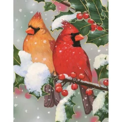 Bits and Pieces - William Vanderdasson - Cardinal Couple With Holly Ji
