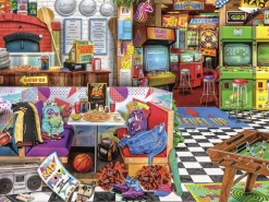 Buffalo Games - Aimee Stewart - Pizza Arcade - 1500 Piece Jigsaw Puzzl