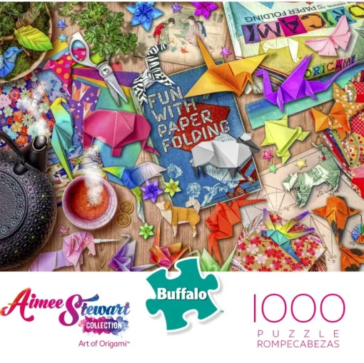 Buffalo Games - Aimee Stewart - Art of Origami - 1000 Piece Jigsaw Puz