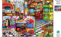 Buffalo Games - Aimee Stewart - Pizza Arcade - 1500 Piece Jigsaw Puzzl