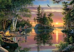 Buffalo Games - Amazing Nature Collection - Kim Norlien - Catching Mem