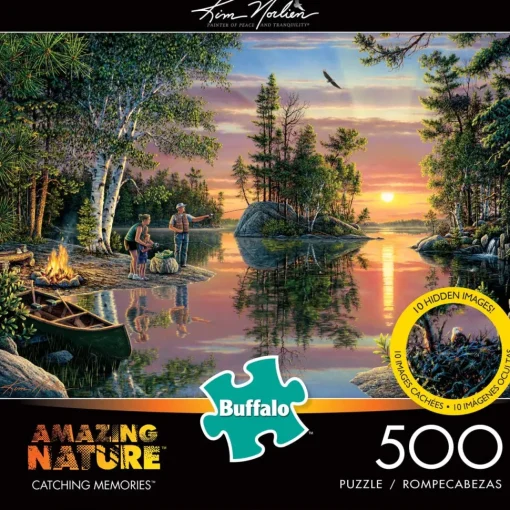 Buffalo Games - Amazing Nature Collection - Kim Norlien - Catching Mem