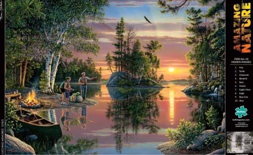 Buffalo Games - Amazing Nature Collection - Kim Norlien - Catching Mem