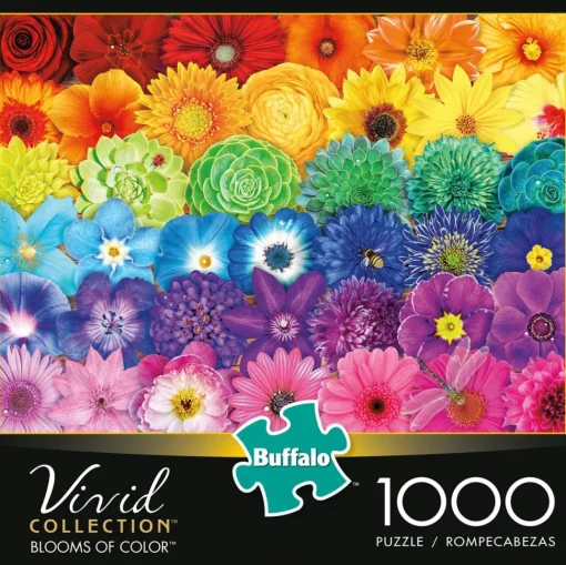 Buffalo Games - Blooms of Color - 1000 Piece Jigsaw Puzzle