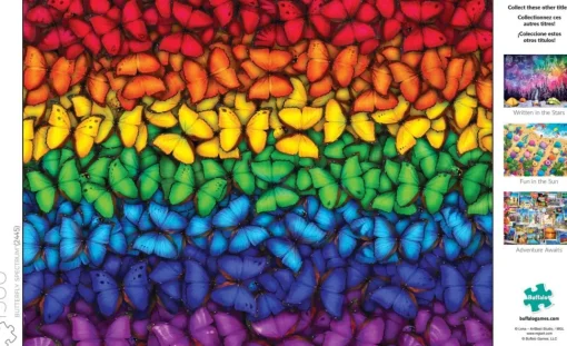 Buffalo Games - Butterfly Spectrum - 1500 Piece Jigsaw Puzzle