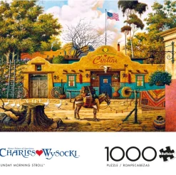 Buffalo Games - Charles Wysocki - Sunday Morning Stroll - 1000 Piece J