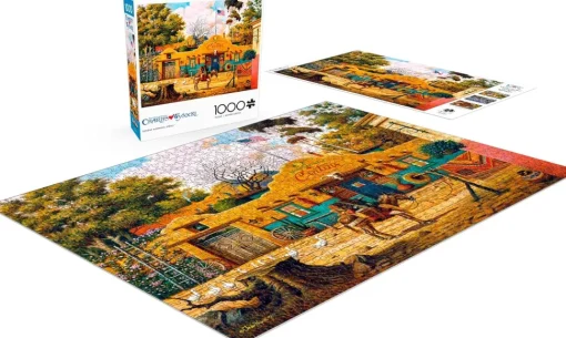 Buffalo Games - Charles Wysocki - Sunday Morning Stroll - 1000 Piece J