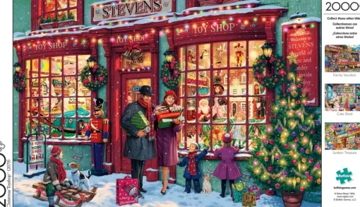 Buffalo Games - Christmas Toyshop - 2000 Piece Jigsaw Puzzle