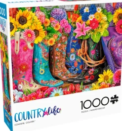Buffalo Games - Cowgirl Colors Jigsaw Puzzle (1000 Pieces)