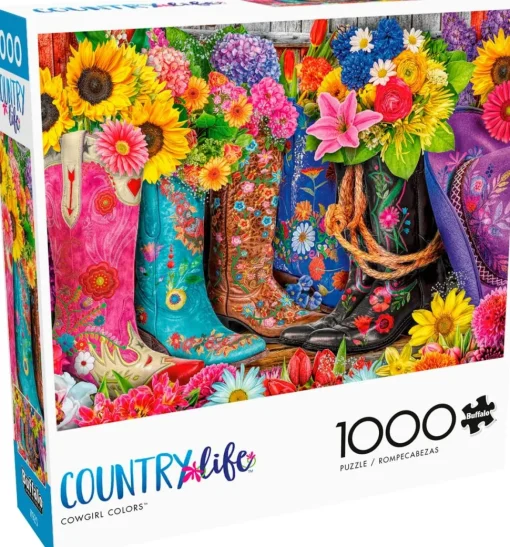 Buffalo Games - Cowgirl Colors Jigsaw Puzzle (1000 Pieces)