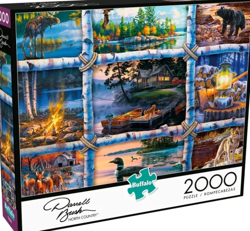 Buffalo Games - Darrell Bush - North Country - 2000 Piece Jigsaw Puzzl