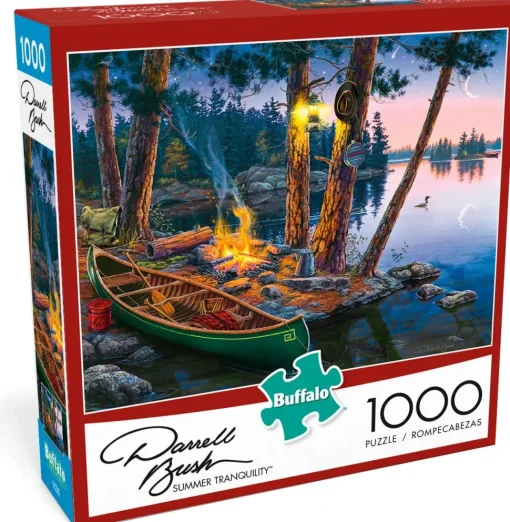 Buffalo Games - Darrell Bush - Summer Tranquility - 1000 Piece Jigsaw