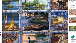 Buffalo Games - Darrell Bush - North Country - 2000 Piece Jigsaw Puzzl