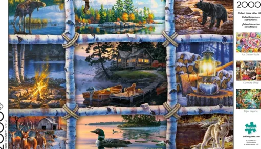 Buffalo Games - Darrell Bush - North Country - 2000 Piece Jigsaw Puzzl