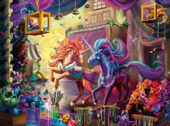 Buffalo Games - Flights of Fantasy - Twilight Marketplace (Glitter Edi