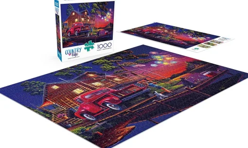 Buffalo Games - Geno Peoples - Classic Summer Night - 1000 Piece Jigsa