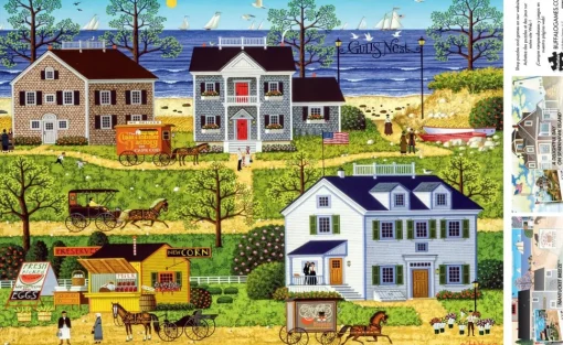 Buffalo Games - Gulls Nest by Charles Wysocki Jigsaw Puzzle (500 Piece