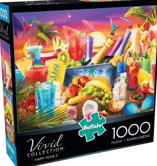 Buffalo Games - Happy Hour 2 - 1000 Piece Jigsaw Puzzle