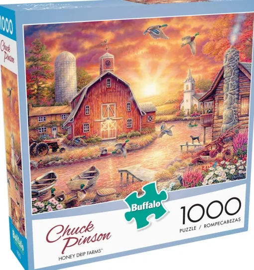 Buffalo Games - Honey Drip Farms - 1000 Piece Jigsaw Puzzle